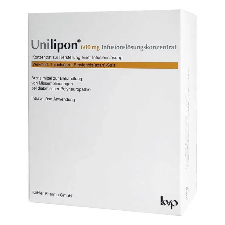 Unilipon 600 mg Infusionslösungskonzentrat, 1X20 St