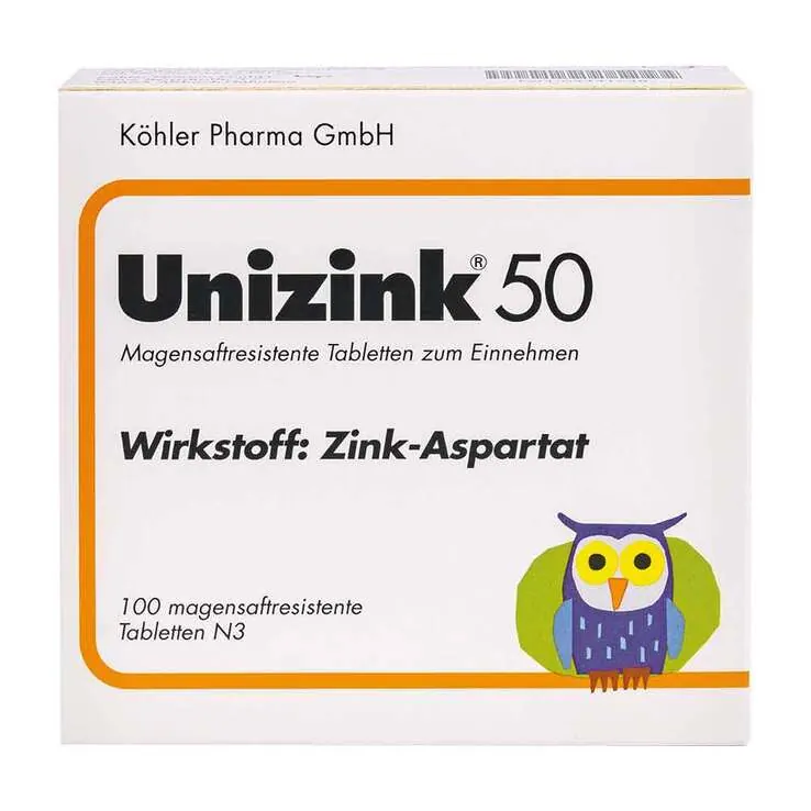 Unizink 50 Tabletten, 100 St