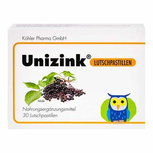 Unizink Lutschpastillen, 30 St