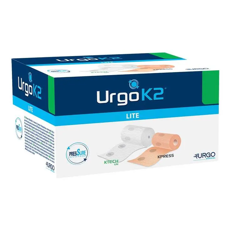 Urgo K2 Lite Kompresse Syst.Knöchelumf.25 - 32cm 10cm, 6 St