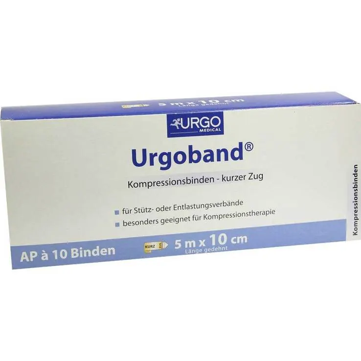 Urgoband Kurzzugbinde 10 cm x 5 m, 10 St