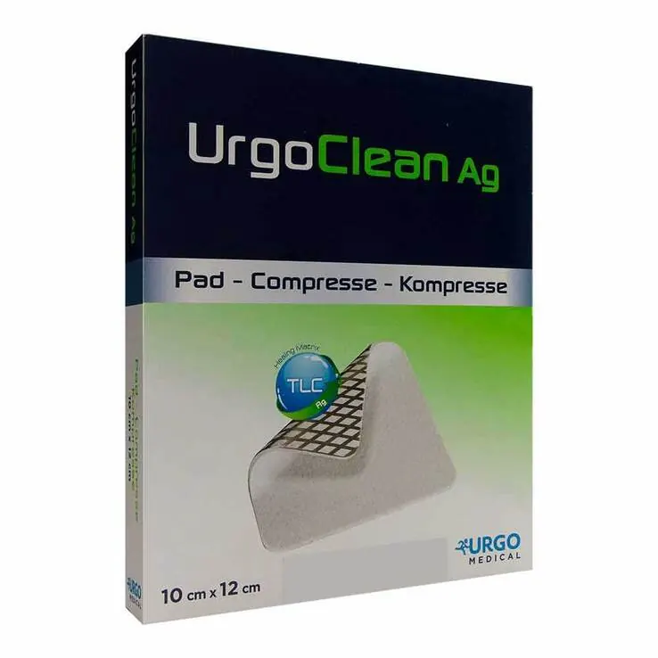 Urgoclean Ag Kompressen 10x12 cm steril, 20 St