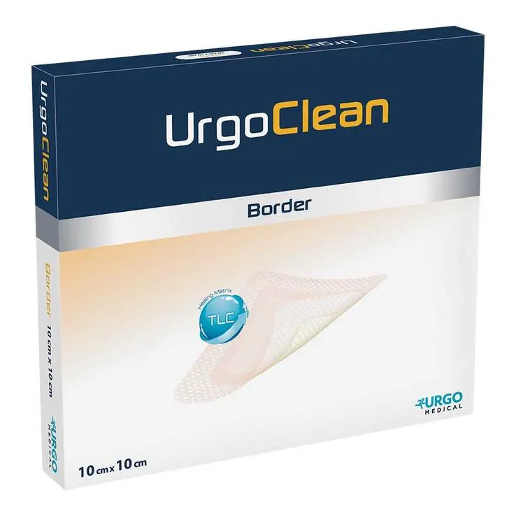 Urgoclean Kompressen Border 10x10 cm, 10 St