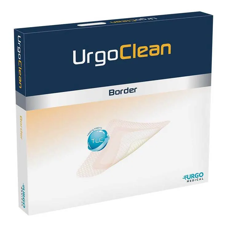 Urgoclean Kompressen Border 15x15 cm, 20 St