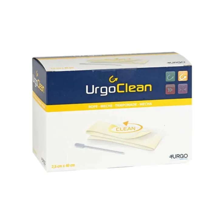 Urgoclean Tamponade 2,5x40 cm, 5 St