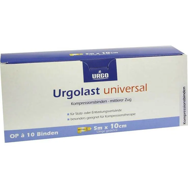 Urgolast Universal Binde 10 cm x 5 m, 10 St