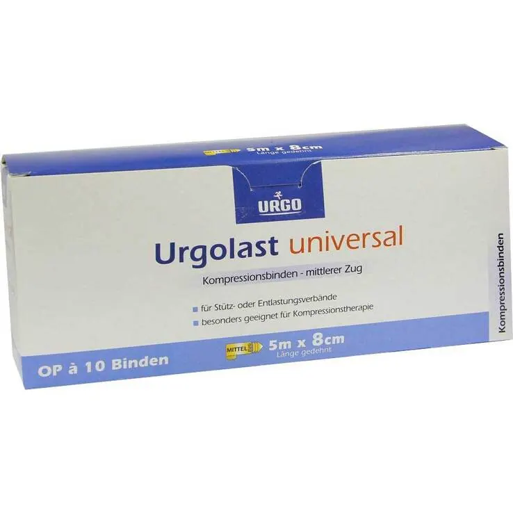 Urgolast Universal Binde 8 cm x 5 m, 10 St