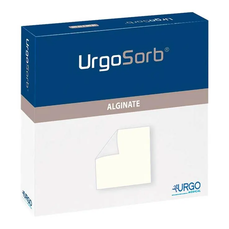 Urgosorb 5x5 cm Kompressen, 10 St