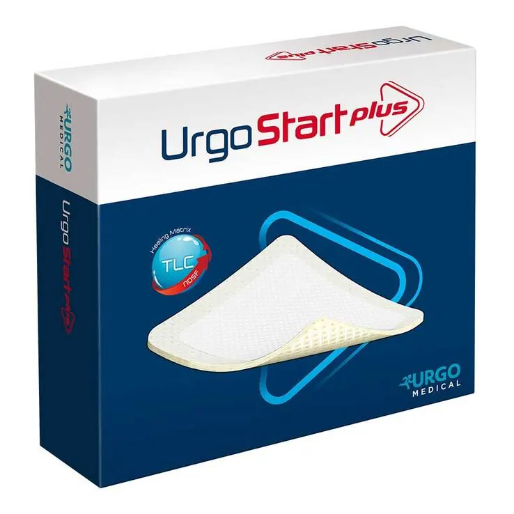 Urgostart Plus Absorb 6x6 cm Wundauflage, 10 St