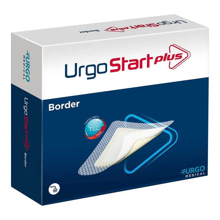 Urgostart Plus Border 8x8 cm Wundverband, 20 St