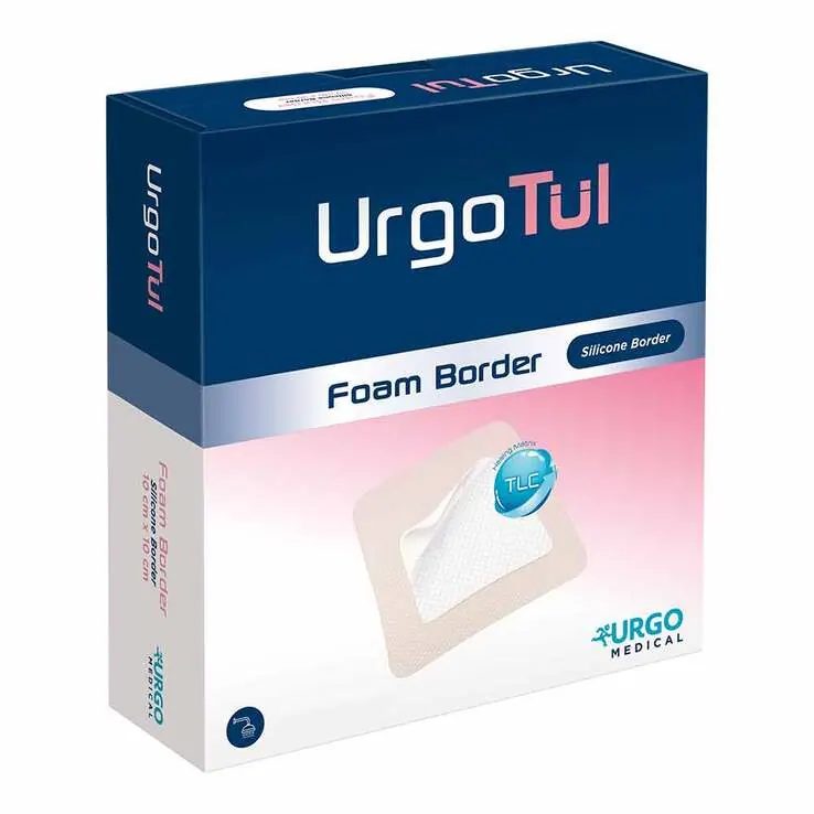 Urgotül Foam Border 12x12 cm Verband, 10 St