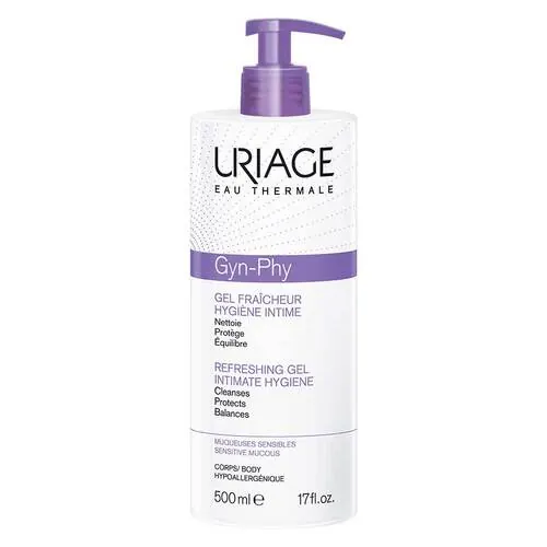 Uriage Gyn-Phy erfrischendes Gel Intimhygiene, 500 ml
