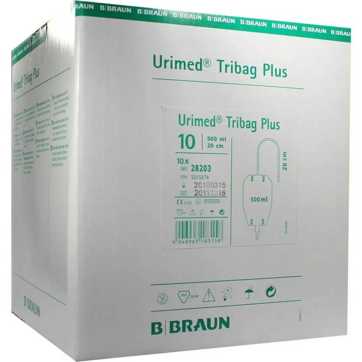 Urimed Tribag Plus Urin Bein, 10 St