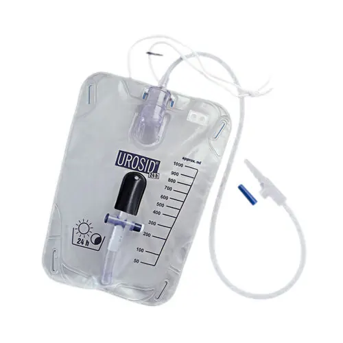 URINBEUTEL steril 1 l 60 cm 24h, 1 St