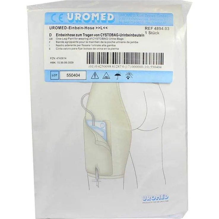 Uromed Einbeinhose Größe 3 für Ur, 1 St