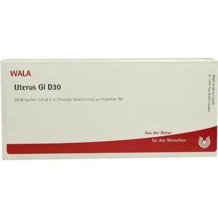 Uterus GL D 30 Ampullen, 10X1 ml