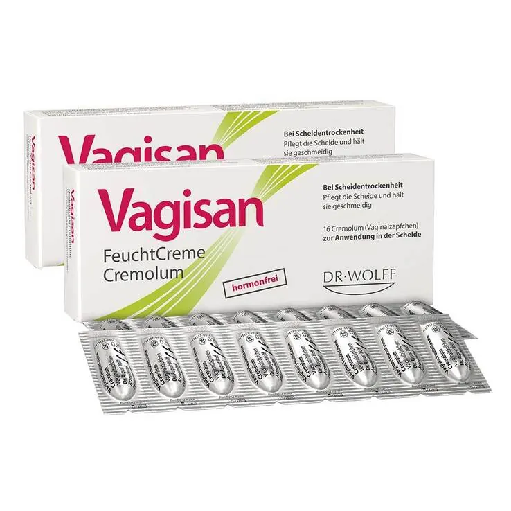 Vagisan Feuchtcreme Cremolum , 2x16 St