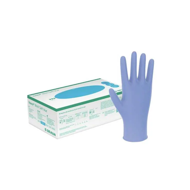 Vasco Nitril Soft blue Untersuchungshandschuhe puderfrei M, 200 St