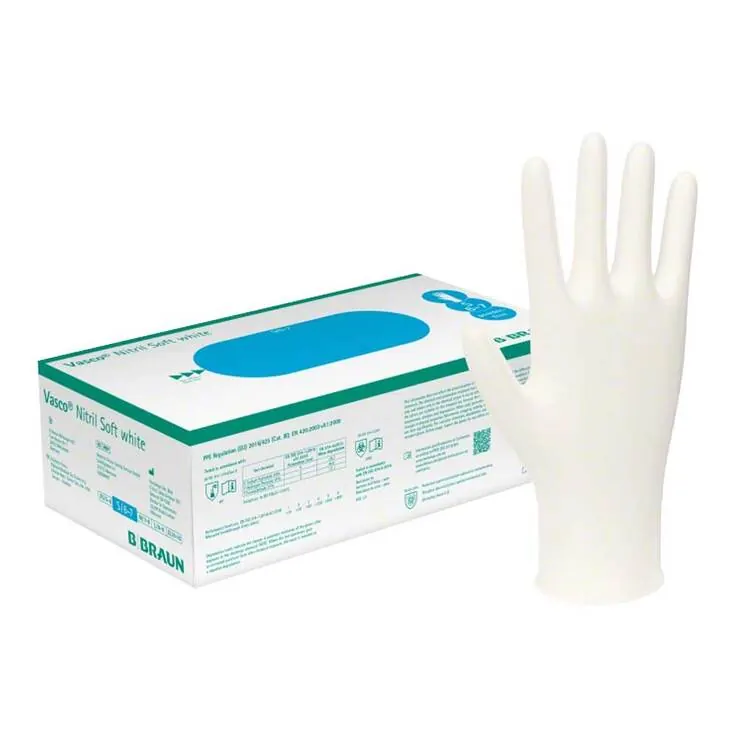 Vasco Nitril white Untersuchungshandschuhe Größe S, 150 St