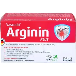 VASCORINArgininPlusKapseln120Stück