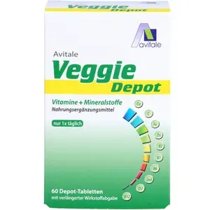 VEGGIEDepotVitamine+MineralstoffeTabletten60Stück