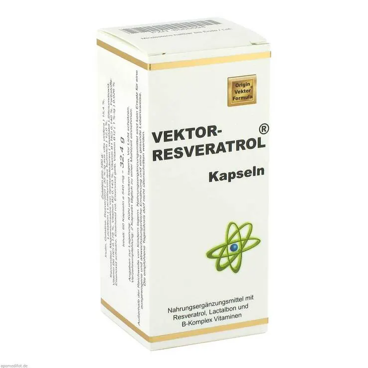 Vektor Resveratrol Kapseln, 60 St