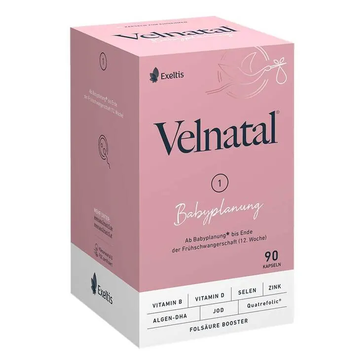 Velnatal Babyplanung Weichkapseln, 90 St