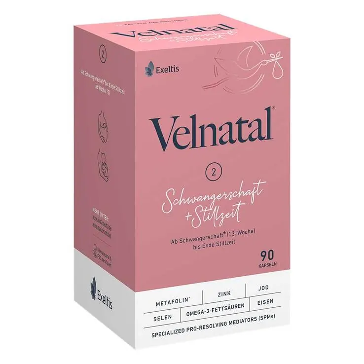 Velnatal Schwangerschaft und Stillzeit Weichkapseln , 90 St
