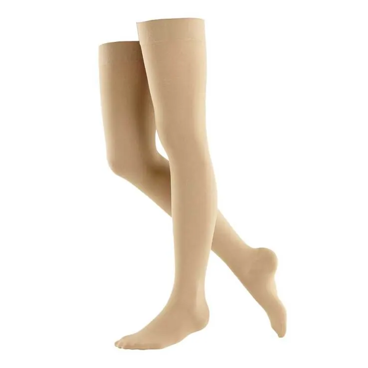 Venotrain soft K2 AG L n.long Noppenhaftband caramel ohne Spitze, 2 St