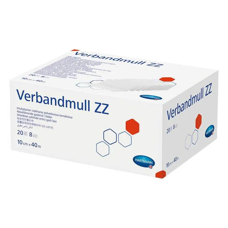 Verbandmull Hartmann 40 m zickzack, 1 St