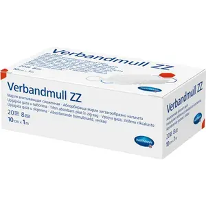 VERBANDMULLHartmann10cmx1mzickzack1St