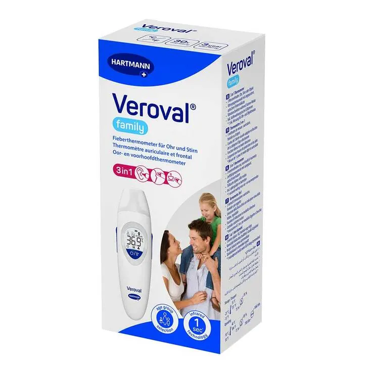 Veroval family 3in1 Infrarot-Fieberthermometer, 1 St