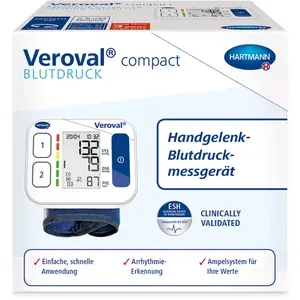 VEROVALcompactHandgelenk-Blutdruckmessgerät1St