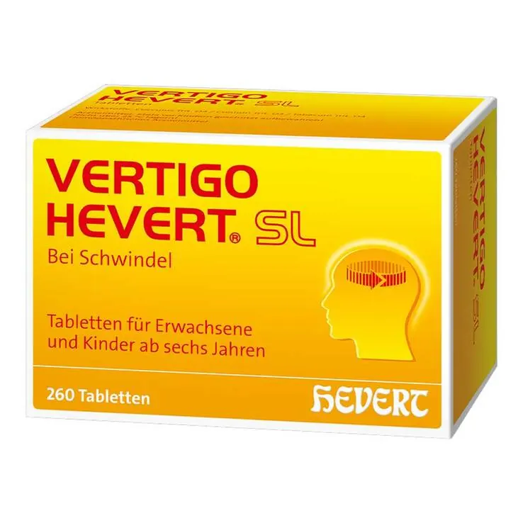 Vertigo Hevert SL Tabletten, 260 St