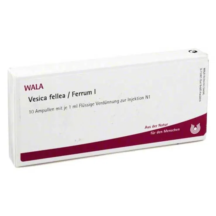 Vesica Fellea Ferrum I Ampullen, 10X1 ml