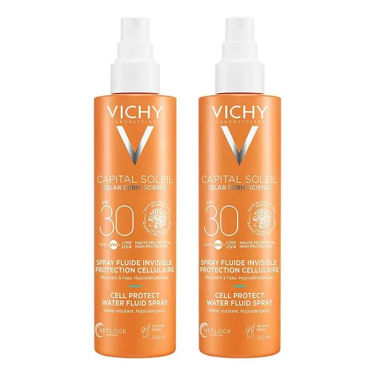 Vichy Capital Soleil Cell Protect Spray LSF 30 , 2x200 ml