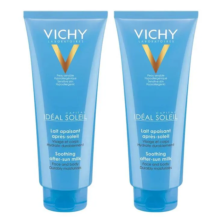 Vichy Capital Soleil Nach der Sonne Pflege-Milch , 2x300 ml