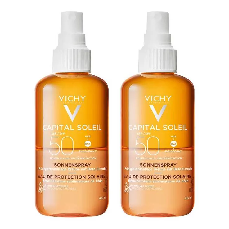 Vichy Capital Soleil Sonnenspray braun LSF 50 , 2x200 ml