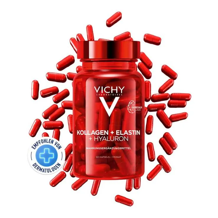 Vichy Kollagen Nahrungsergänzungsmittel Kapseln, 60 St