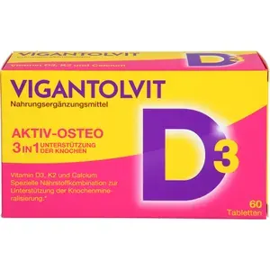 VIGANTOLVITVitaminD3K2CalciumFilmtabletten60Stück