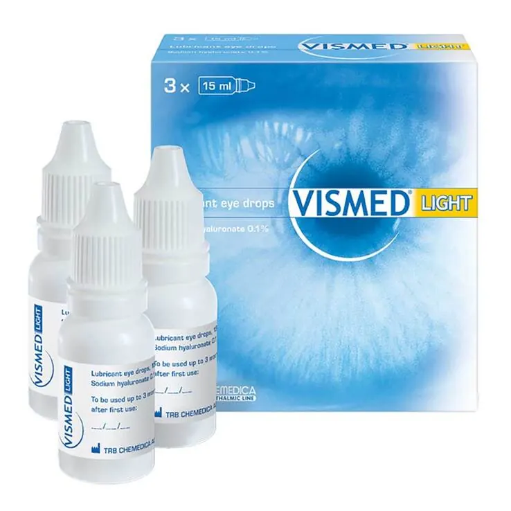 Vismed light Augentropfen, 3X15 ml