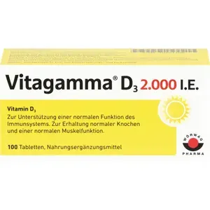 VITAGAMMAD32.000I.E.VitaminD3NEMTabletten100Stück