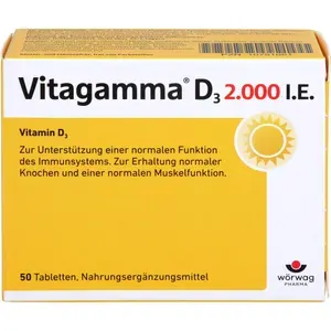 VITAGAMMAD32.000I.E.VitaminD3NEMTabletten50Stück