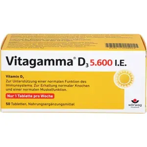 VITAGAMMAD35.600I.E.VitaminD3NEMTabletten50Stück