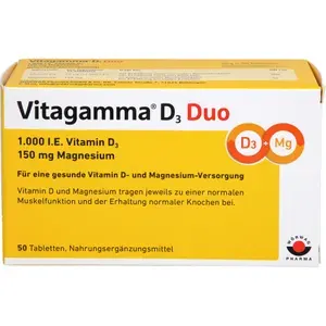 VITAGAMMAD3Duo1.000I.EVit.D3150mgMagnes.NEM50Stück