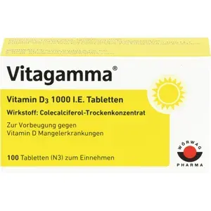 VITAGAMMAVitaminD31.000I.E.Tabletten100St