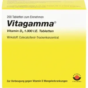 VITAGAMMAVitaminD31.000I.E.Tabletten200St