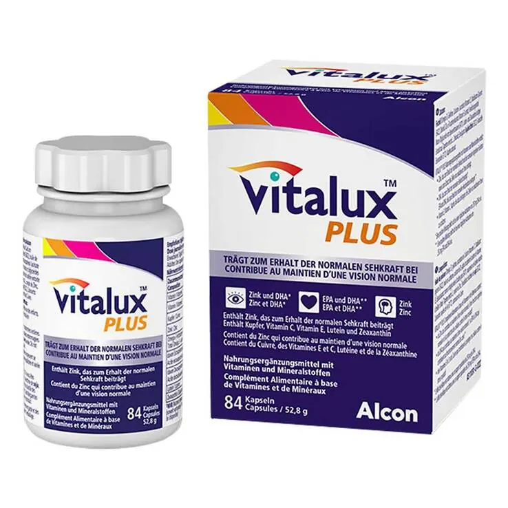 Vitalux Plus Kapseln, 84 St