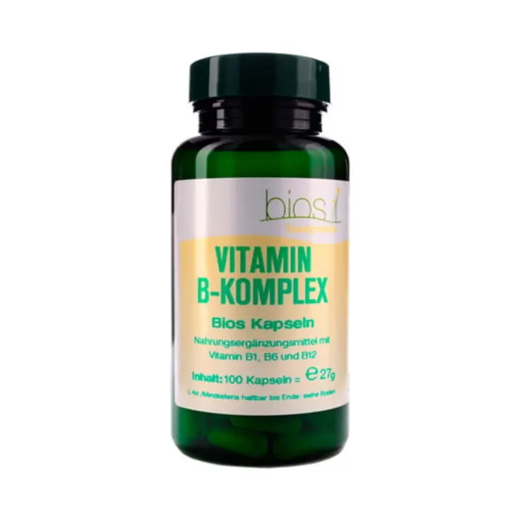 Vitamin B Komplex Bios Kapseln, 100 St