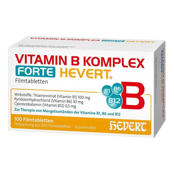 Vitamin B Komplex forte Hevert Tabletten, 200 St